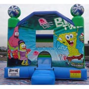 New inflatable spongebob castles